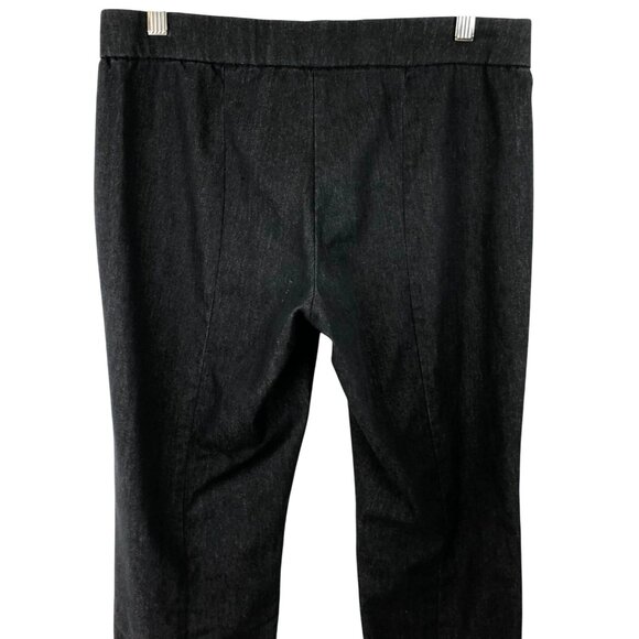 Daisy Fuentes Women's Size 6 Gray Pull On Elastic Waist Stretch Knit Pants - Picture 4 of 9